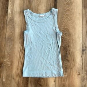 Michael star’s tank top in light blue